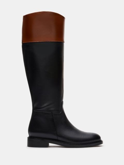 STEVE MADDEN BANDITA BLACK/COGNAC