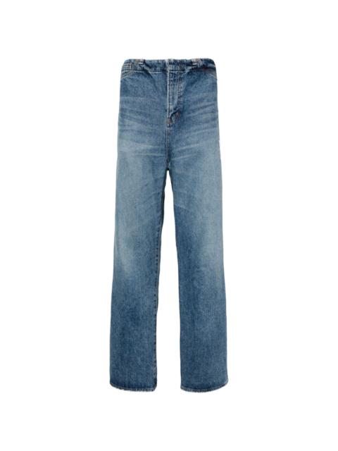 Maison MIHARAYASUHIRO high-waist straight-leg jeans