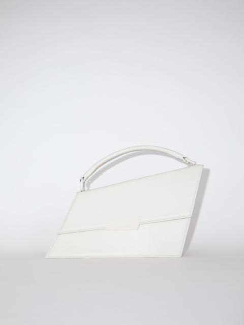 Distortion handbag - White