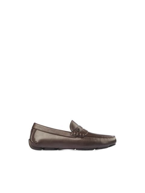 FERRAGAMO Horseshoe-detail loafers