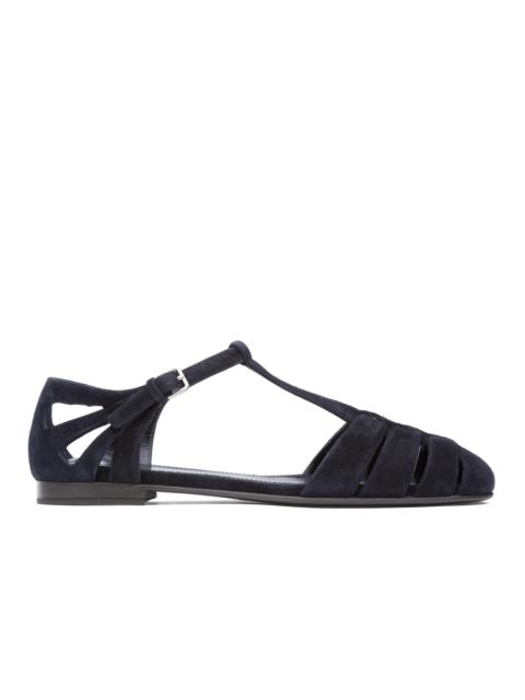 Church's Rainbow
Suede T-Bar Sandals Black