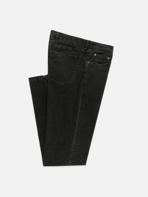 J. PRESS CHARCOAL 5-POCKET CORDUROY PANT