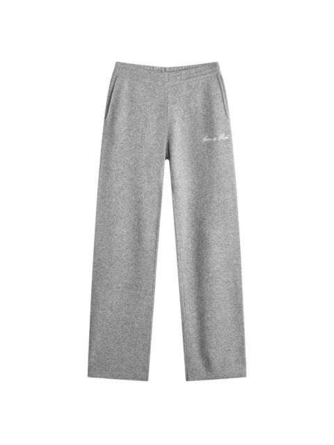 Sporty & Rich Sporty & Rich Vendome Script Cashmere Pants