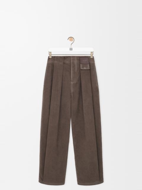 Loewe Trousers in cotton blend