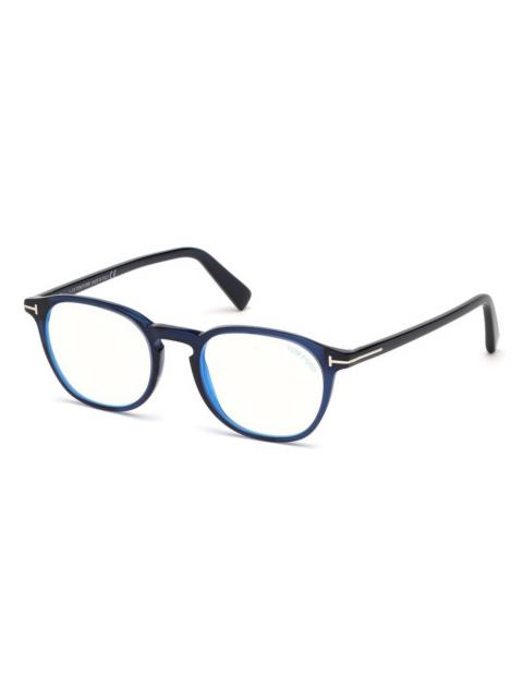 TOM FORD Men's Two-Tone Square Optical Frames