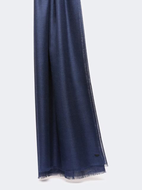 WEEKEND Max Mara RAUCHE Cashmere and silk stole - ULTRAMARINE