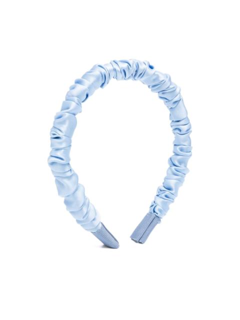 Jennifer Behr ruched satin headband