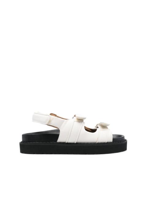 Isabel Marant touch-strap platform leather sandals