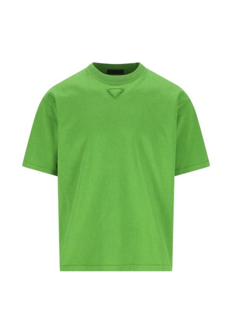 Prada Prada Triangle T-shirt