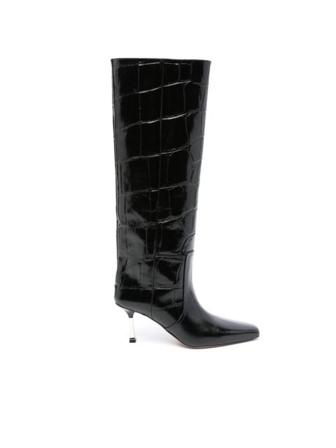 PARIS TEXAS 80mm leather boots