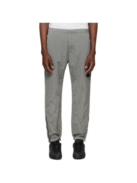 Stone Island Gray 3100035 Nylon Metal ECONYL Trousers
