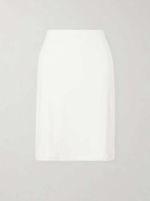FLORE FLORE Marie Organic Cotton-jersey Midi Skirt