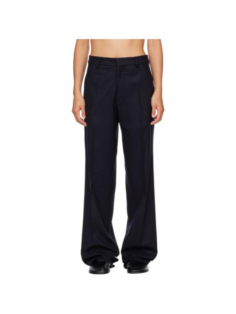 HommeGirls® Navy Slim Trousers