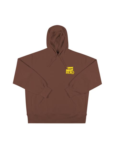Supreme x ANTIHERO Hooded Sweatshirt 'Brown'