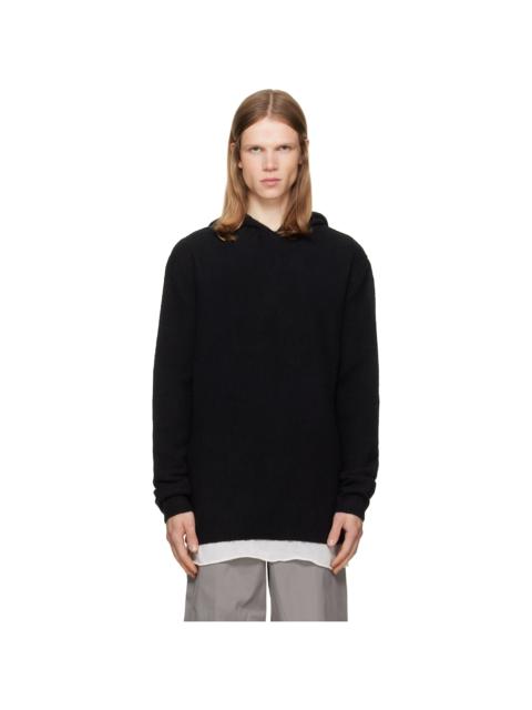 Rick Owens Black Tower Pullover Hoodie