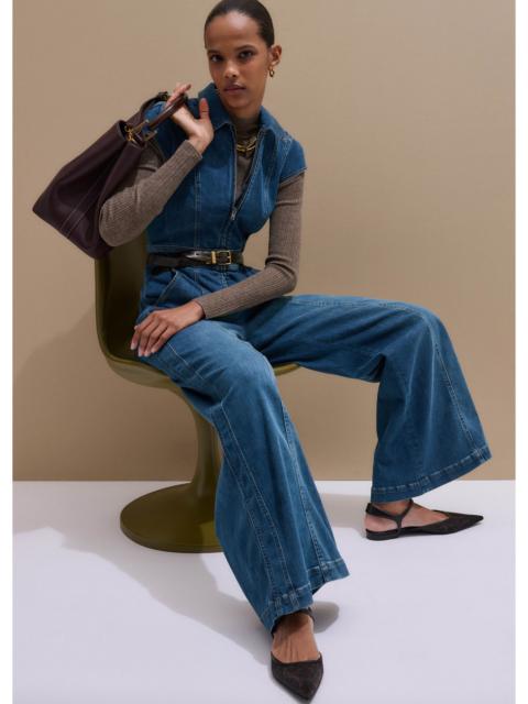 ME+EM Palazzo Travel Jumpsuit