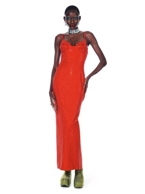 AREA CRYSTAL EMBELLISHED GOWN