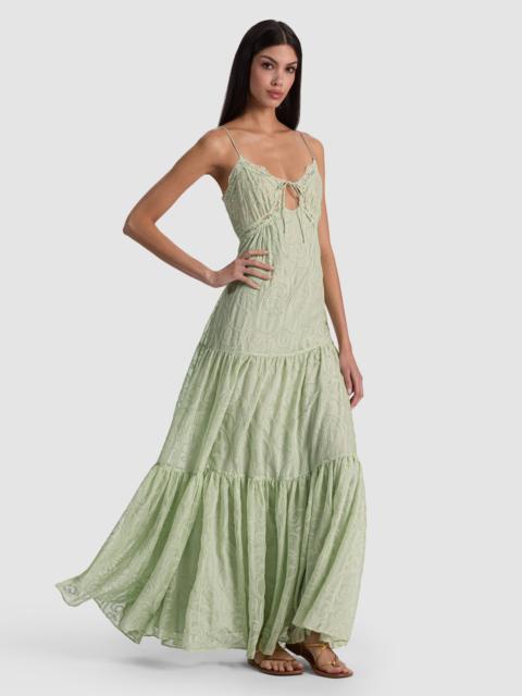 Alice + Olivia NICKY TIERED MAXI DRESS
