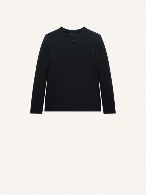 courrèges WOOL TAILORED TOP