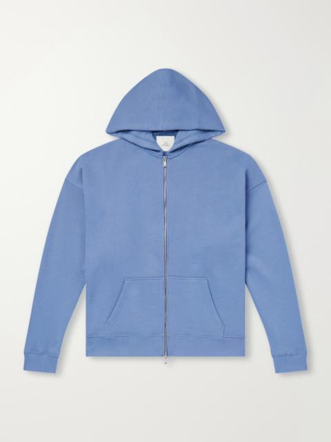 The Elder Statesman Cotton-Jersey Zip-Up Hoodie
