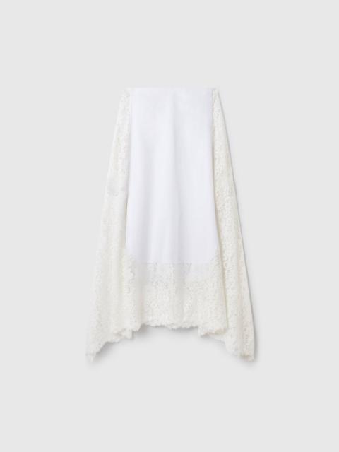 Stella McCartney Lace Panel Midi Skirt