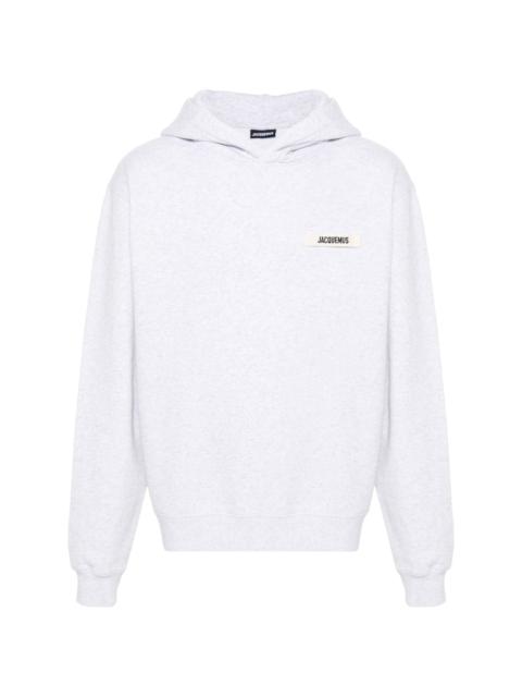 Le Hoodie Gros Grain cotton hoodie