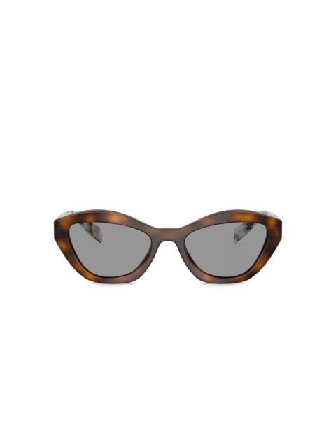 Prada logo-detail cat-eye sunglasses