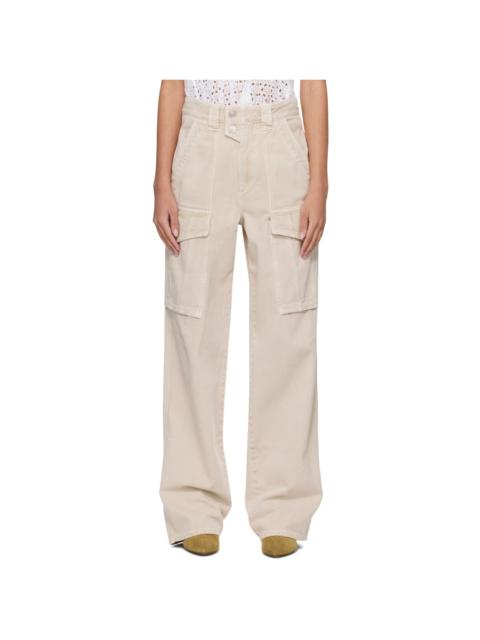 Isabel Marant Étoile Off-White Heilani Jeans