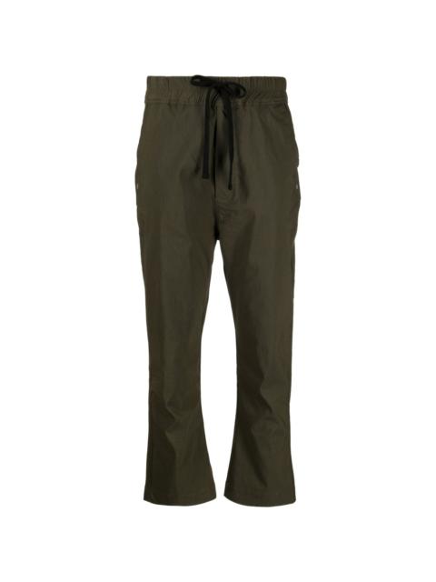 thom/krom drawstring cropped trousers