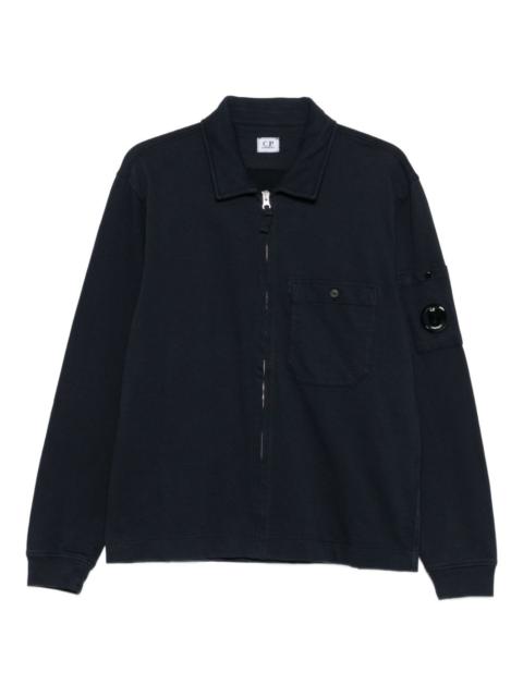 C.P. Company zip-up bomber jacket