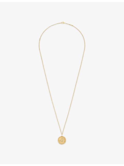 Van Cleef & Arpels Zodiaque Leo 18ct yellow-gold medallion