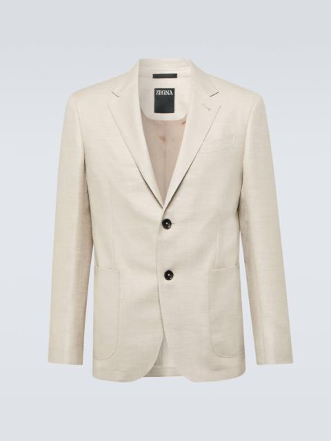 ZEGNA Wool-blend blazer