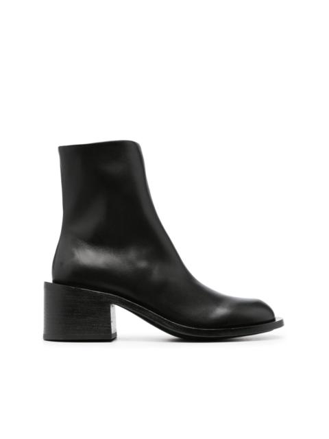 Alluce leather ankle boots
