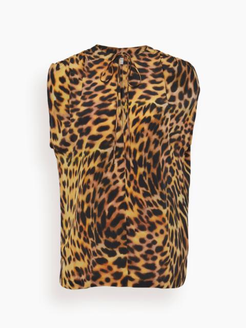 Stella McCartney Sleeveless Top in Tortoise Shell