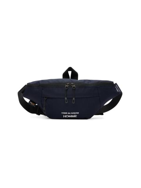 Comme des Garçons Homme Navy CORDURA Messenger Bag