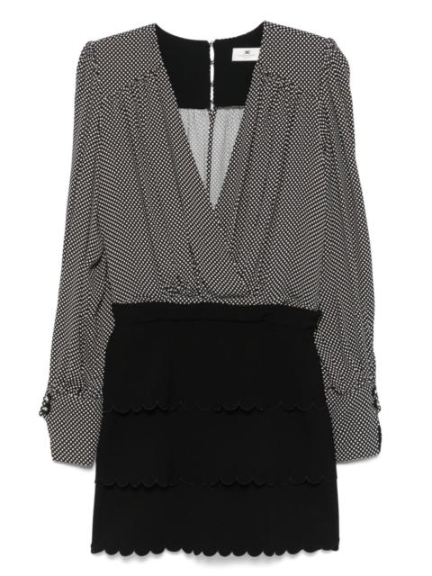 ELISABETTA FRANCHI polka dot-print dress