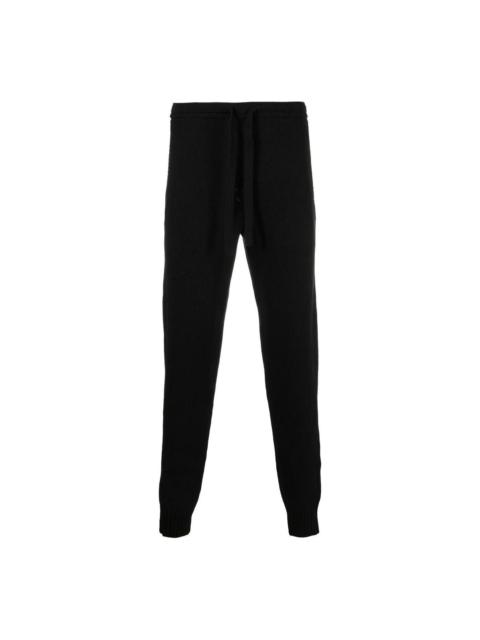 Men's Off-White FW22 Diagonals Diagonal Stripes Bundle Feet Sports Pants/Trousers/Joggers Black OMHG