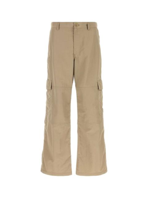 BALENCIAGA Balenciaga Pants Cargo Pants — Beige