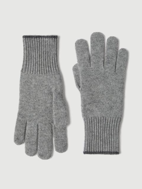 Brunello Cucinelli Cashmere knit gloves
