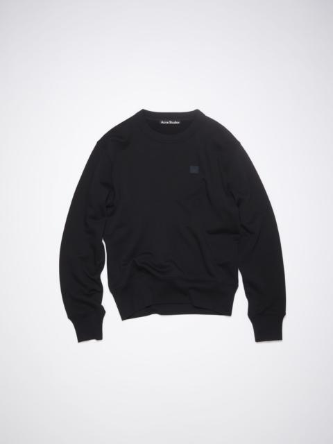 Crew neck sweater - Regular fit - Black