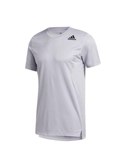 adidas TRG TEE H.RDY Training Short-sleeve Tee Men Light Grey GL7295