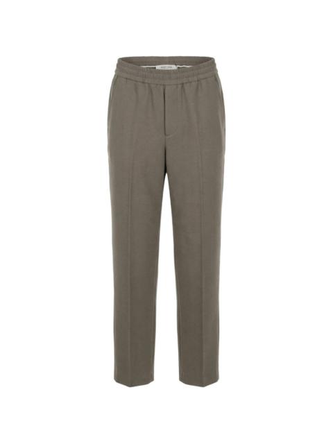 Golden Goose Journey herringbone-pattern elasticated-waistband trousers
