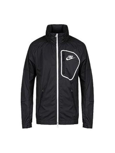Nike 나이키 방풍 대 고리 스포츠 재킷 검정 885930-010