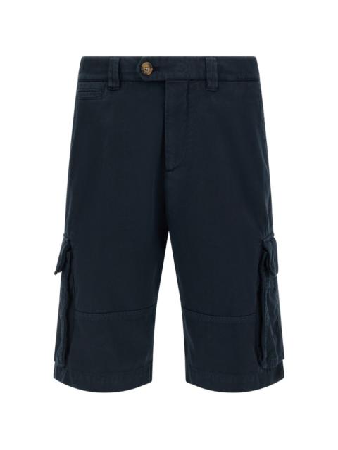 Brunello Cucinelli belt-loop cargo shorts