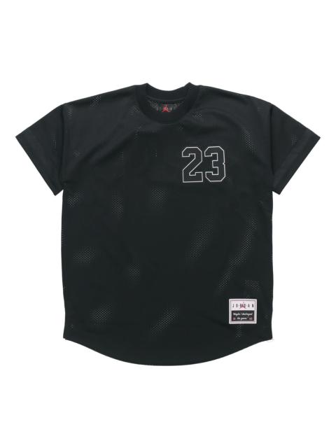 Jordan Men's Air Jordan Sports Basketball Black Jersey AO2827-010