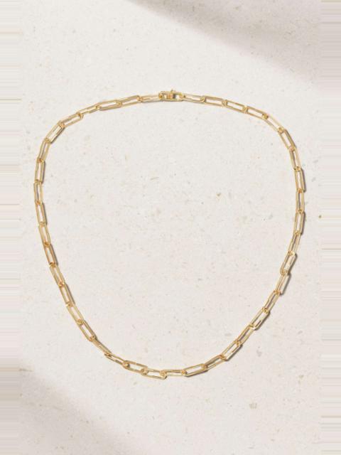 Link to Love gold necklace