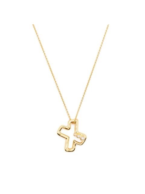 MISSOMA pearl-embellished initial pendant necklace