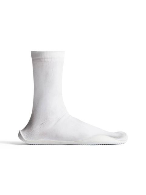 Men's Sock Sneaker in White