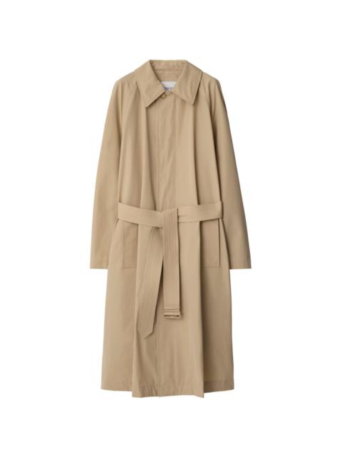 Burberry Long Bradford Car Coat | REVERSIBLE