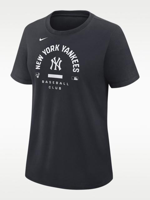 Nike New York Yankees Authentic Collection Early Work Women's Nike Dri-FIT MLB T-Shirt